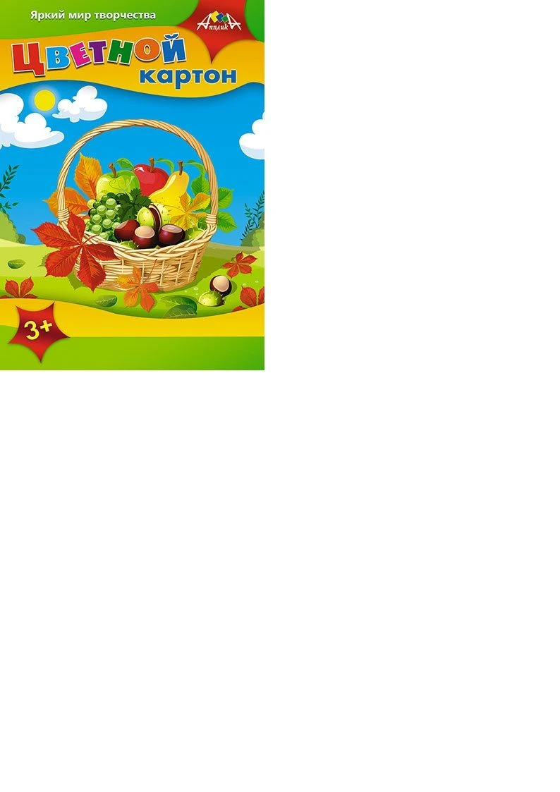 Colored Cardstock A4, 5 Sheets, 5 Colors, Applika Brand