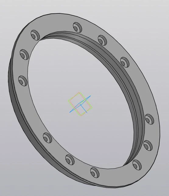 Pressing Disc VГKP 74.15.20.102 for Tram Wheel Hub Fixation