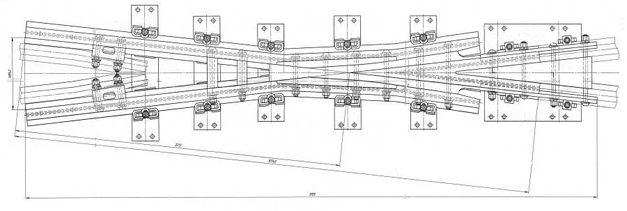 Crosspiece Type R65 Mark 2/9 for Project N02.001.5000.00
