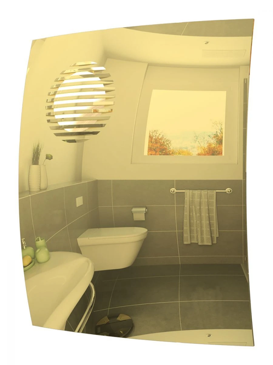 PARUS 4C Gold Decorative Exhaust Fan with Backdraft Damper D 100