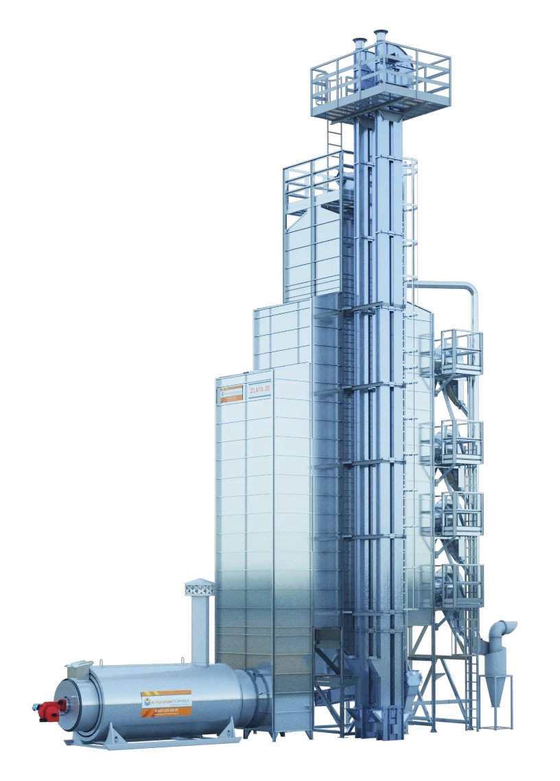 Modular Grain Dryer "Zlata" Zlata 20 (Indirect Heating, Combined)