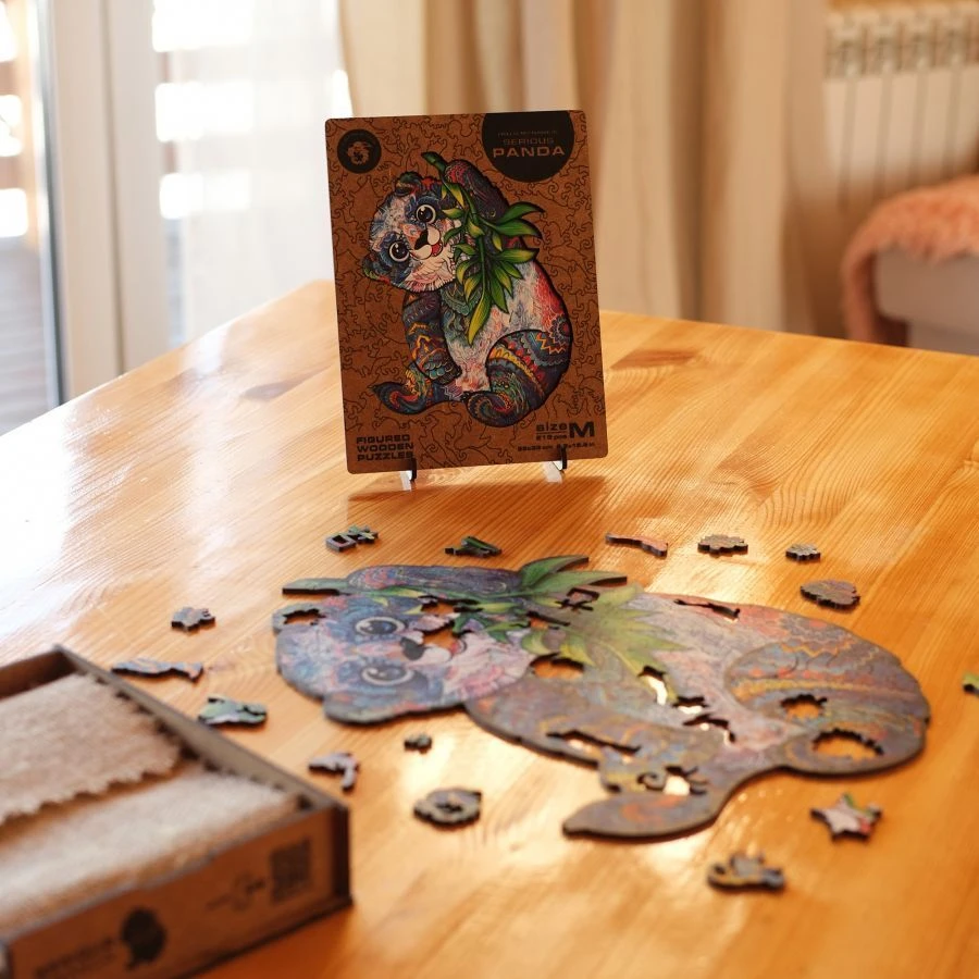 UNIDRAGON Wooden Puzzles for Logical Thinking Development