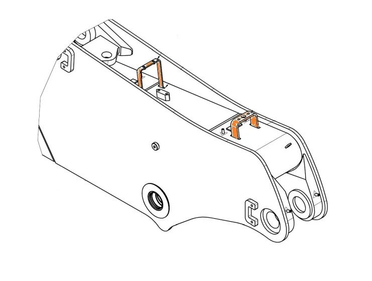 Reconstruction Handle 10820593 for Excavator Attachment