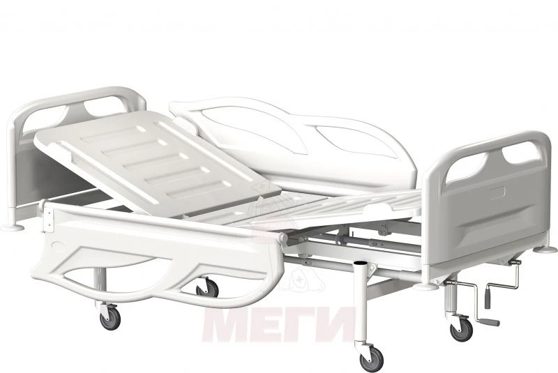 Functional Hospital Bed with Wheels, Model KФ2-01-«МСК» (МСК-6102)