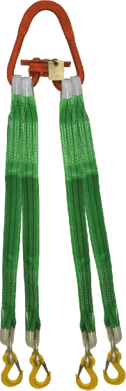 Textile Sling 4ST-2.5 - Four-Legged Lift Strap