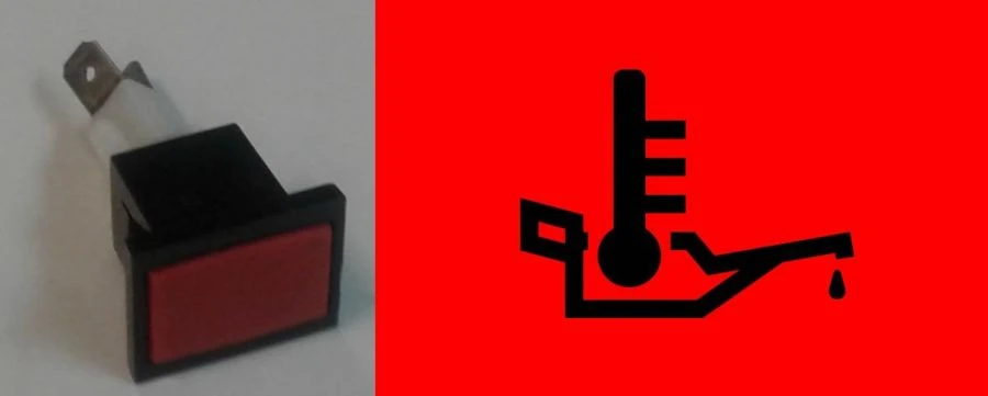 Engine Oil Temperature Warning Lamp 2212.3803-87
