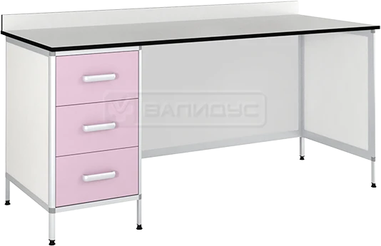 SMT2-1600K Work Table with One Support Pedestal