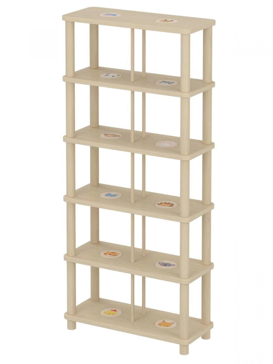 Storage Rack for Pots with 10 Compartments