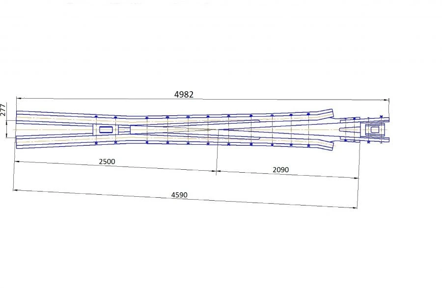 R65 Type Crosspiece for Switches Project SP418-01