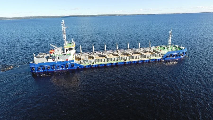 Self-Propelled Excavation Barge "Rabochaya