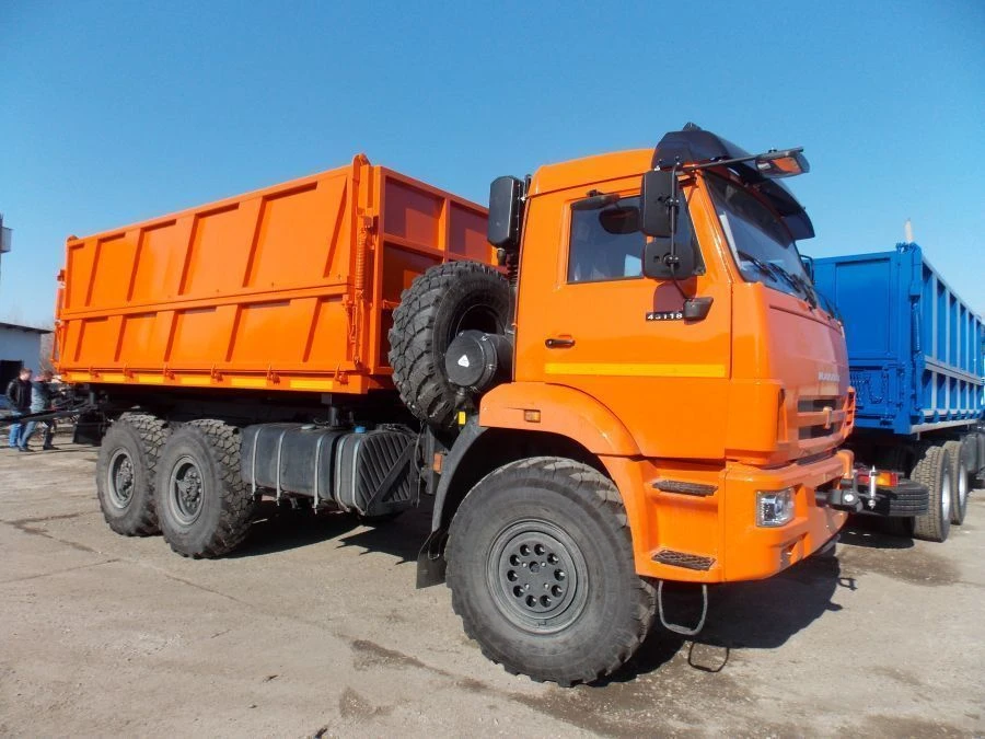 AZC50 Dump Truck Model 533950 on KAMAZ 43118 Chassis