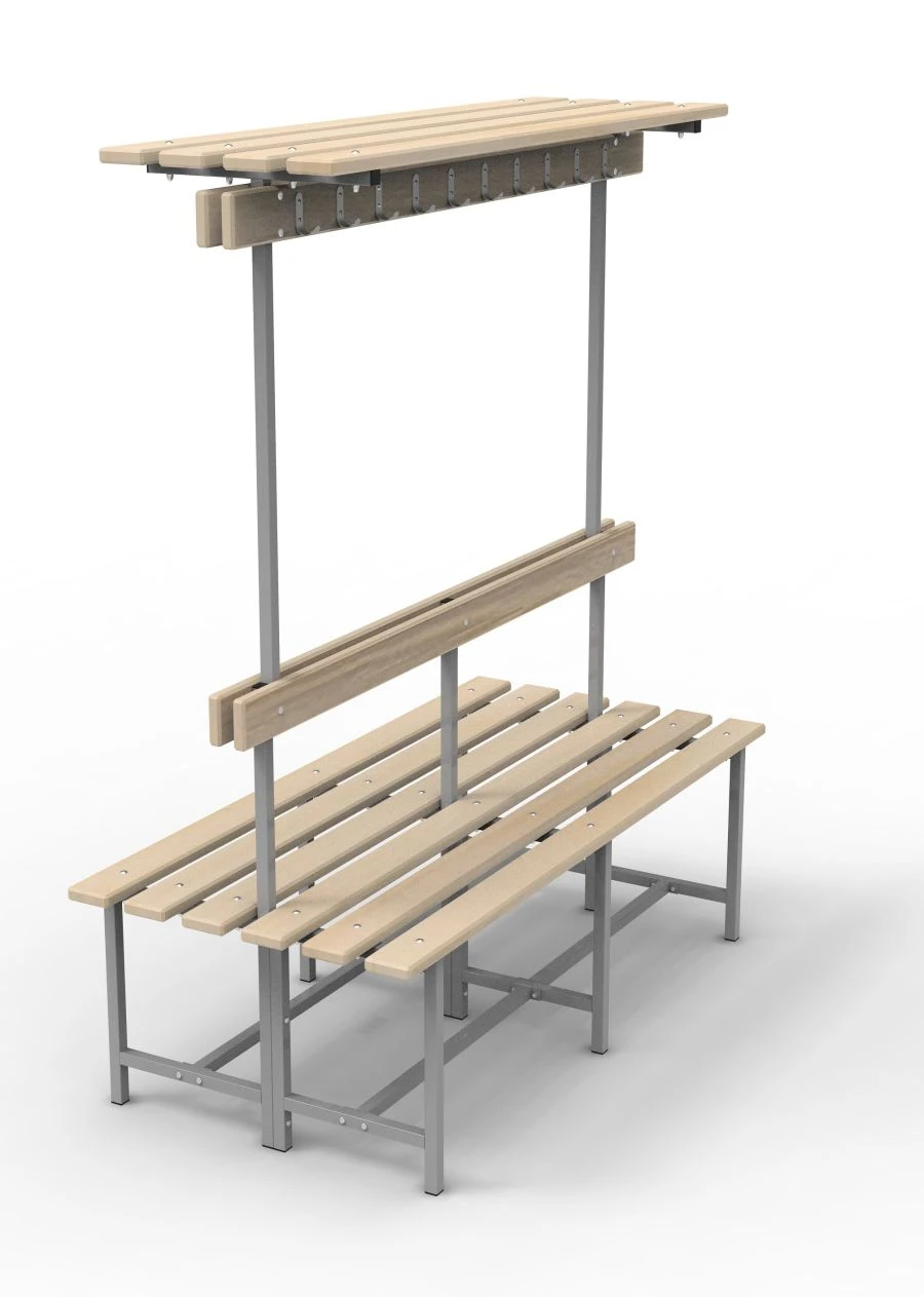 مقعد تغيير مزدوج مع خطافات ورف SVT-8/2