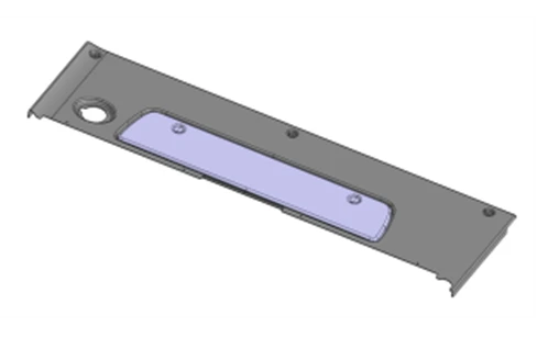 لوحة أمامية من الألياف الزجاجية البوليستر للمركبات 5299230-5702010-50