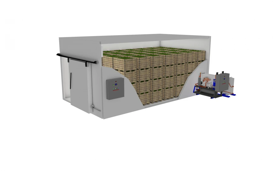 Modular Cold Storage Chambers Series I-C for Food Preservation