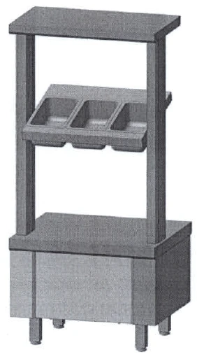 وحدة أدوات المائدة MS لخط توزيع إيتيرما-700