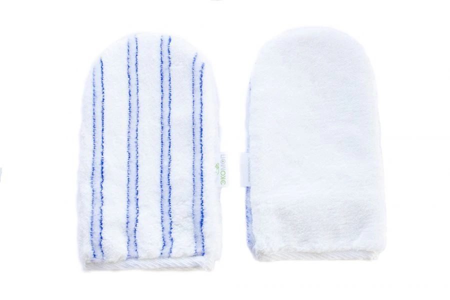 Microfiber Cleaning and Polishing Glove Combi