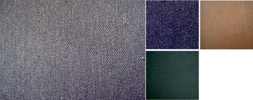 Dark Gray Smooth Cotton-Polyester Suiting Fabric "Shakhter" Art. S34 BY