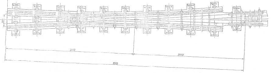 Crosspiece Type R65 Model 1/11 (Project 2433.05.020)