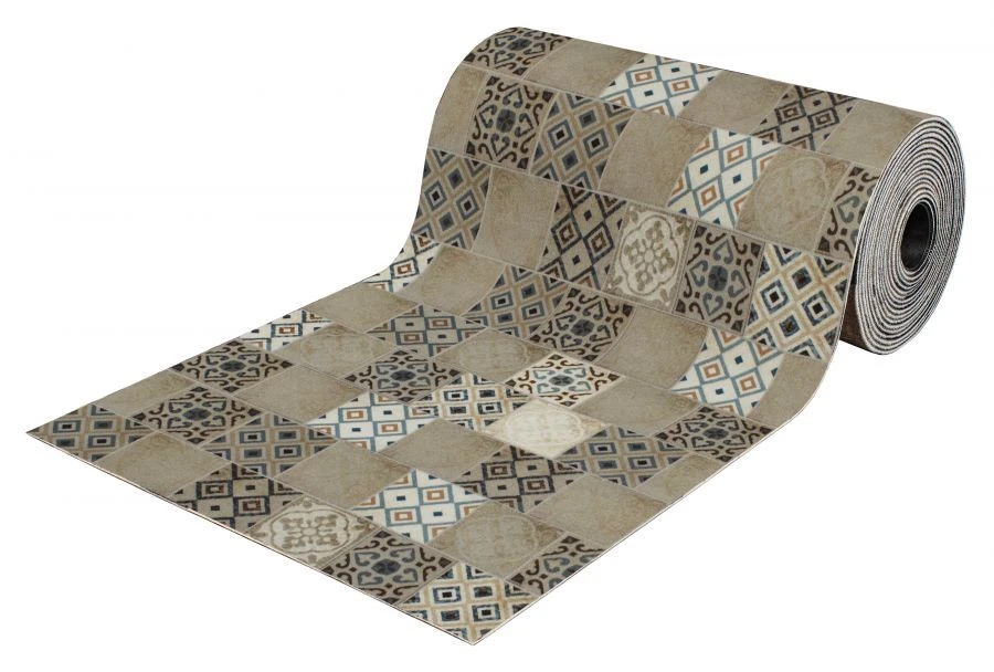 سجادة عداء رقمية رمادية 120x1500 سم شاحينتيكس