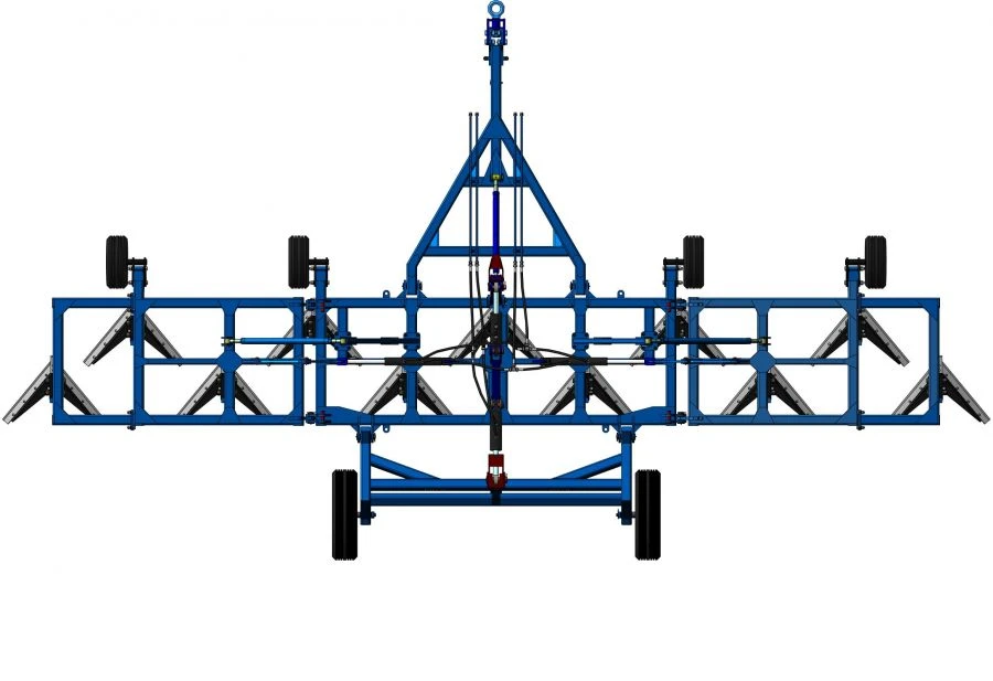 Wide-Width Cultivator with Sickle Cutter KPSh-11
