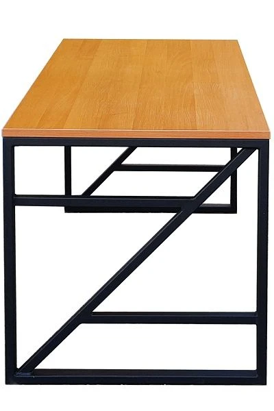 ALEX-Loft Table with Metal Frame