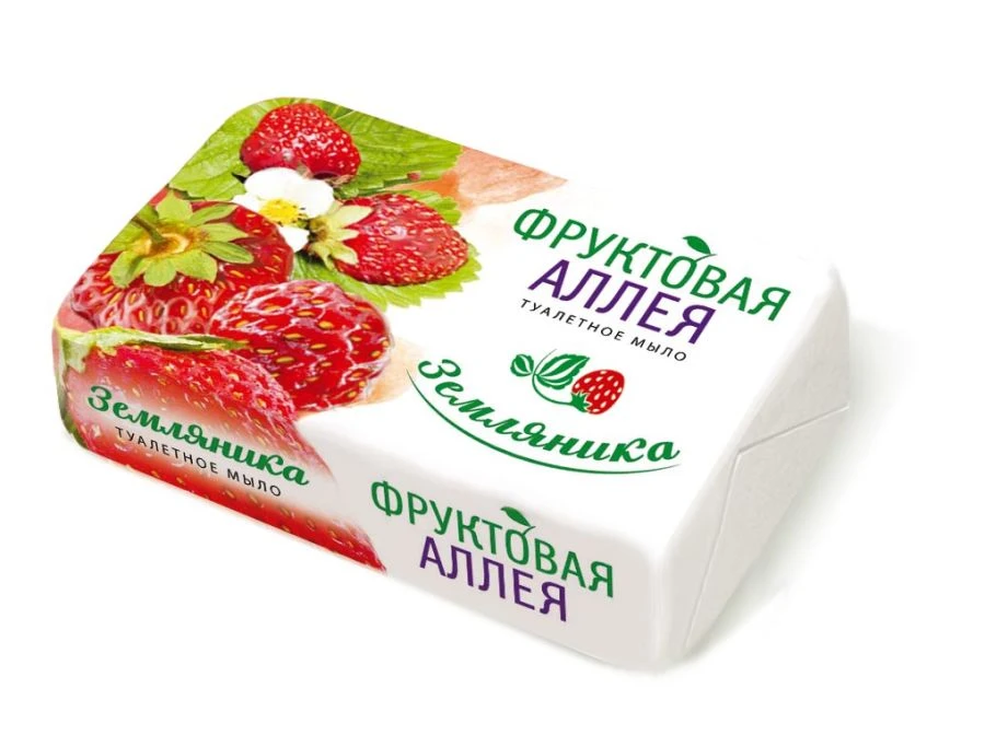 Strawberry Fruit Alley Solid Toilet Soap