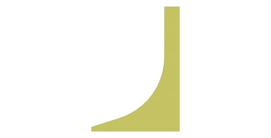 Internal Rear Side Section Panel for LIAS Driver Partition (529220-7802576-60)