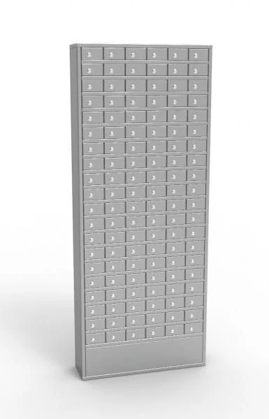 Mobile Storage Cabinet for 120 Phones - Model ШСТ-120