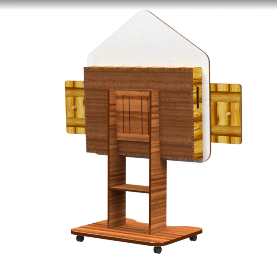 Touch Panel Teremok Model for Speech Therapy