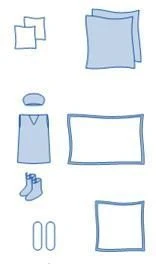 Disposable Non-Sterile Medical Clothing Set for Partner Birth ZMT 9398.007.08 H