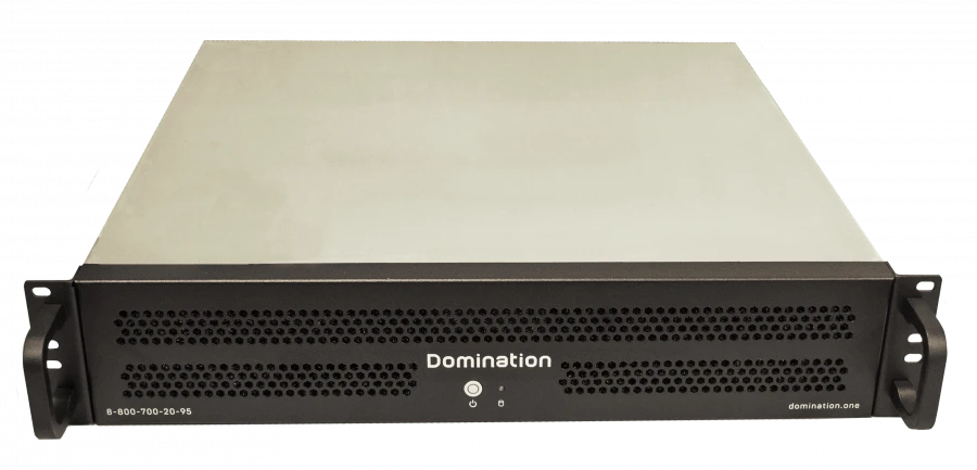 Network IP Video Server for 9 Cameras - Domination IP-9-4-MDR