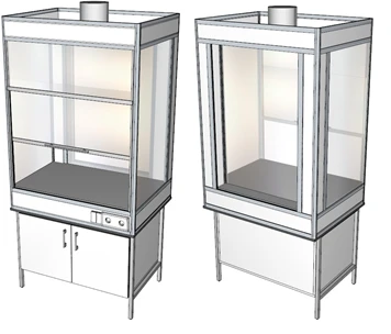 Demonstration Exhaust Cabinet SHVD-1