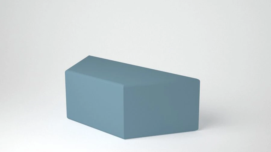 Upholstered Bench with Wooden Frame, Model BM21