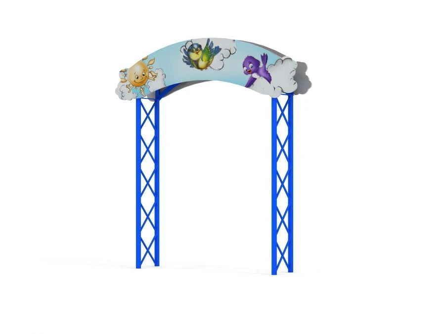 Artistic Entrance Arch with Sky Design - MF 7.20