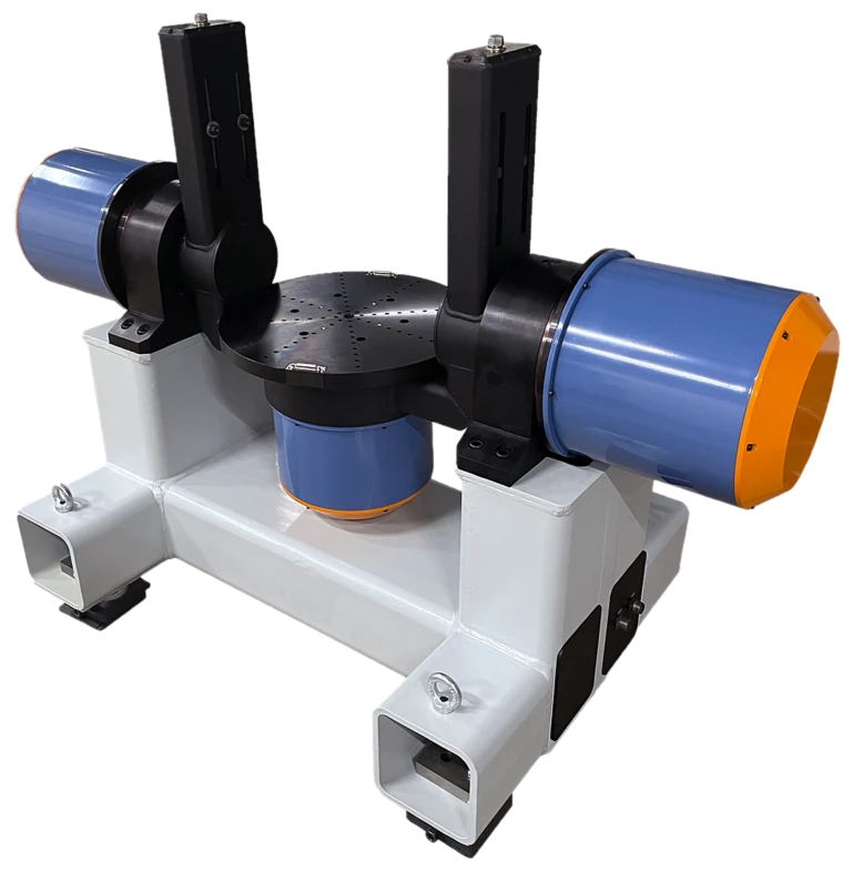 High-Precision Dual-Axis Rotational Stand for Gyroscopic Systems SDA-2.50