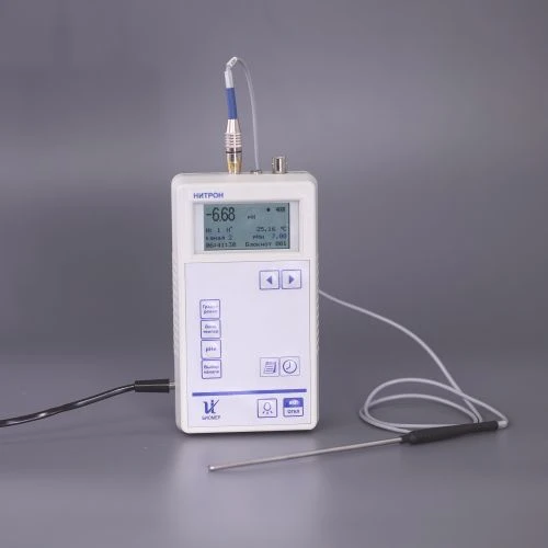 pH Meter and Thermometer Nitron - pH Model