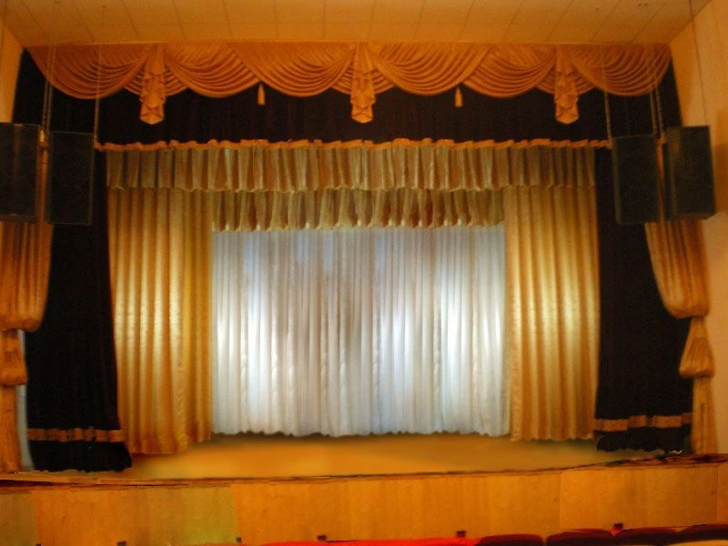 Backstage Side Curtains for Stage Aesthetics