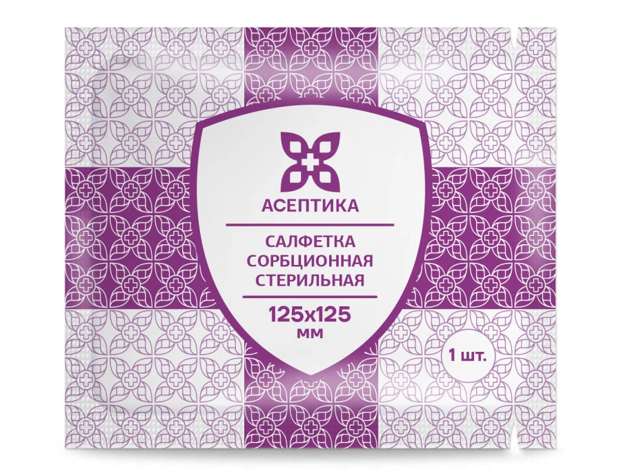 منديل امتصاص معقم 125x125 مم