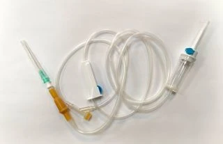 Polymer Device for Infusing Blood Substitutes and IV Solutions, Sterile, Luer Tip, Model PR 23-05-Y