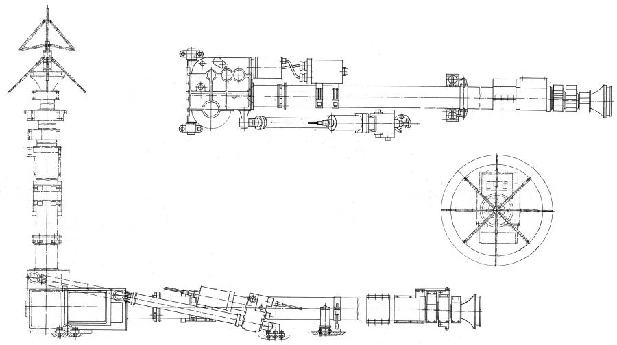 Antenna-Mast Device AMU-5 for Mobile Objects