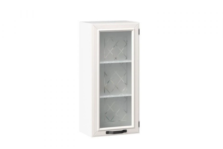 Marina LD.273680.000 Facade Door 450 High Glass Type 3 (Alabaster)