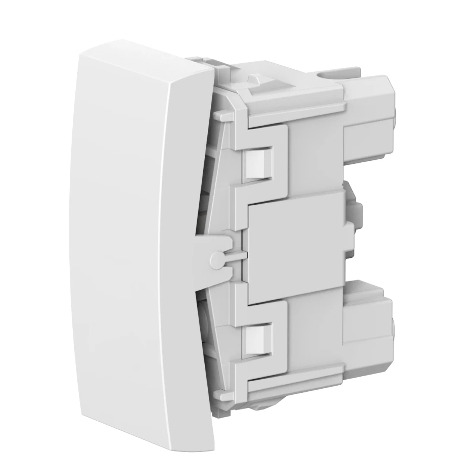 Hidden Installation Switch 16AX, 250V, White, Art. 685.0
