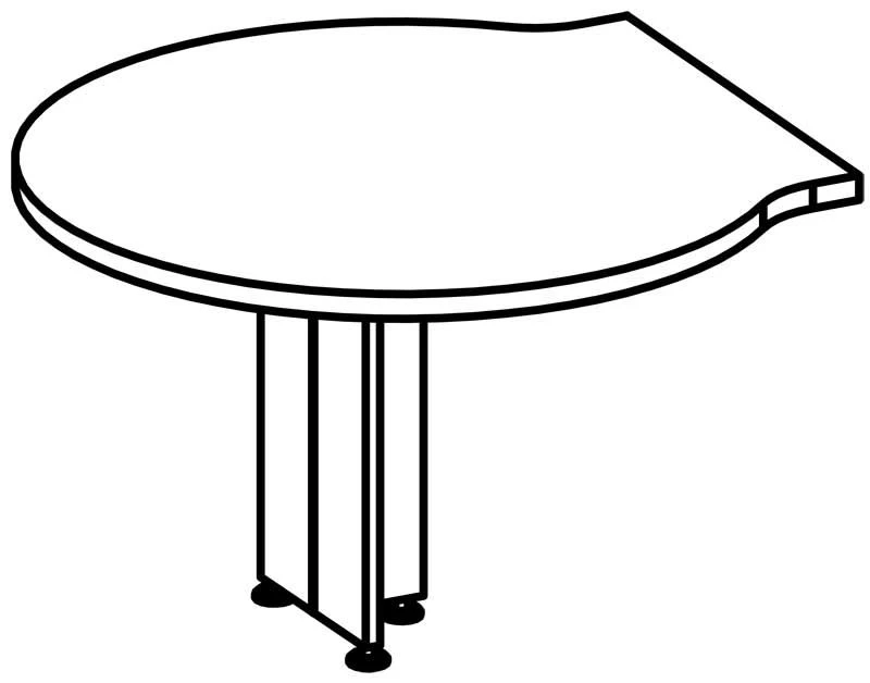 ملحق بريفينغ جانبي للطاولة - سلسلة "بروكلين" 9553
