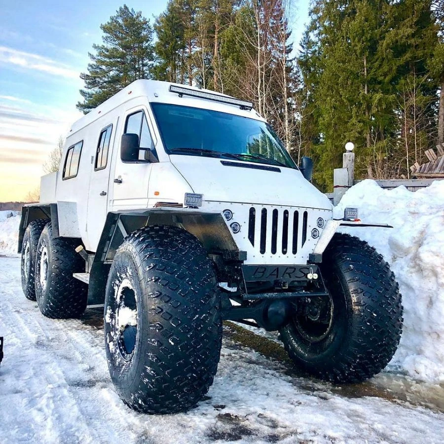 All-Terrain Vehicle for Snow and Swamp "BARs