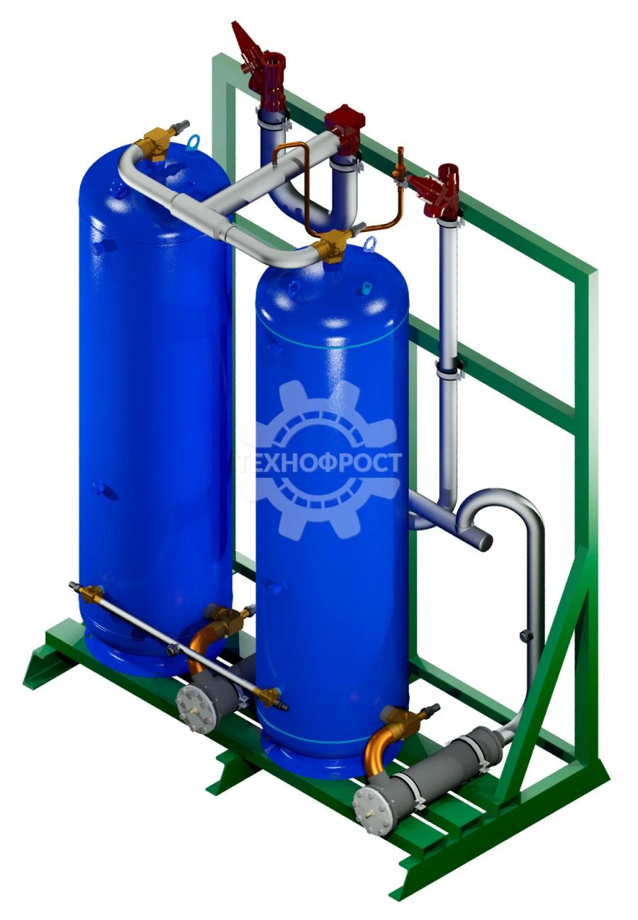 Receiver Station for Condensed Refrigerant - Series RS