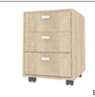 Mobile cabinet for industrial premises TPP, marked "MS Furniture