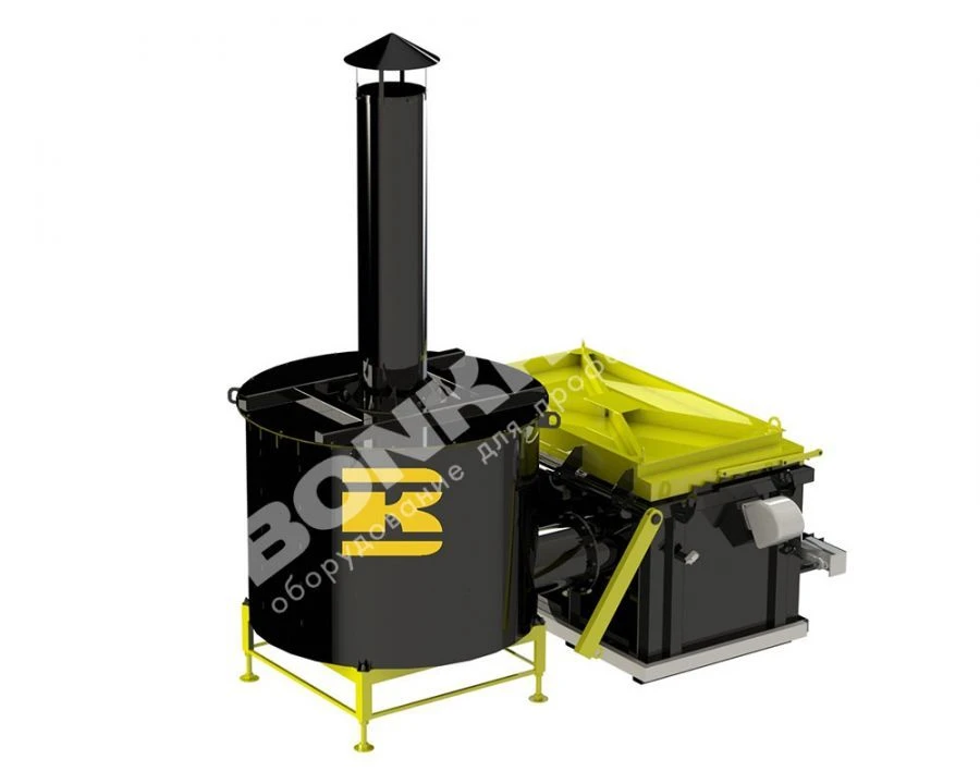 High-Tech Incinerator IU-1000-VK for Waste Disposal
