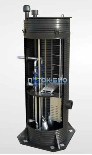 محطة ضخ مياه الصرف الصحي "بوتوك