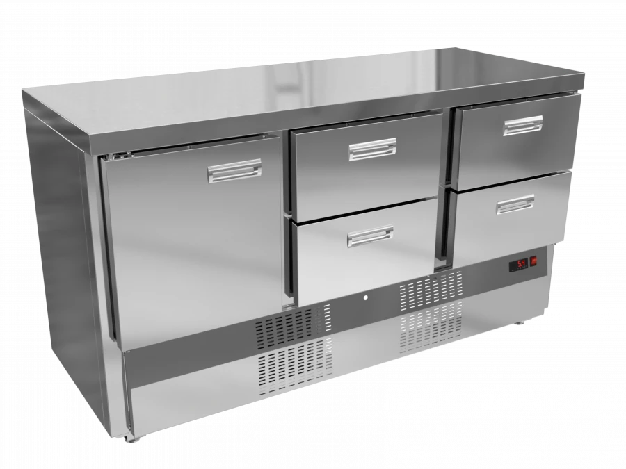 Refrigerated Table Kroner SX 1/4 150-60 for Food Storage