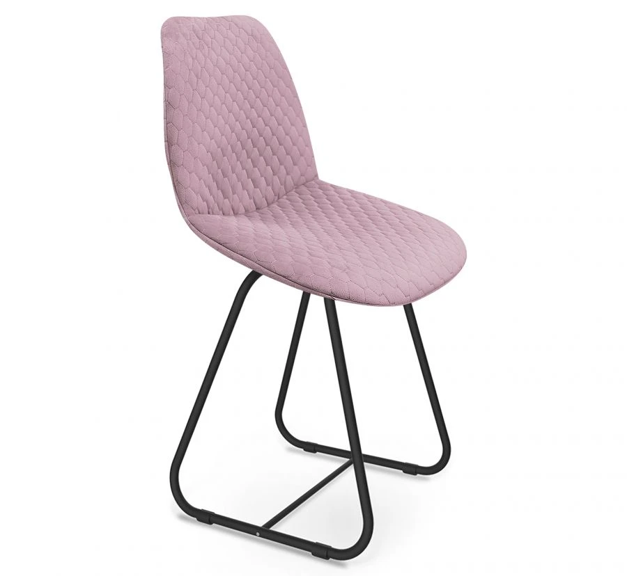 Comfortable Microvelvet Chair Sheffilton SHT-ST29-C22/S38